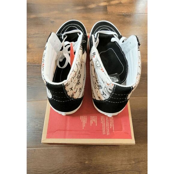 Rare Vans Sk8-Hi Butterfly Journal Marshmallow Size US 11.5 Men fast shipping - Picture 6 of 8